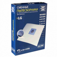 Набор 2 шт Комплект мешков LG-06 для пылесосов LG, с микрофильтром, KMv1034