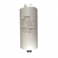 Набор 3 шт Конденсатор для LG, Samsung, Ariston, СВВ60 45мкФ, 450V, KMх60450 Набор 3 шт Конденсатор для LG, Samsung, Ariston, СВВ60 45мкФ, 450V, KMх60450