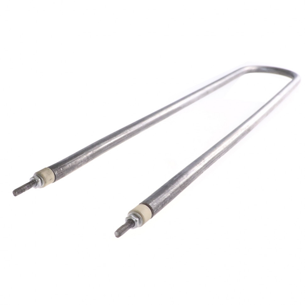 ТЭН 500W, черн, L395мм, межосевое расстояние 60-70мм, спокойный воздух, ф2, 80 А10/ 0,5 S 220, 06.050-2