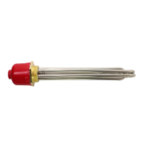 БЛОК-ТЭН RDT, 3000Вт(1000x3), ИТАТЭН, нерж, G1 1/4", L255мм, 220/380В, 69030