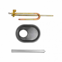 Комплект ТЭН 1,5кВт (1500Вт) RCA для водонагревателя Ariston + прокладка + анод, 816644F2