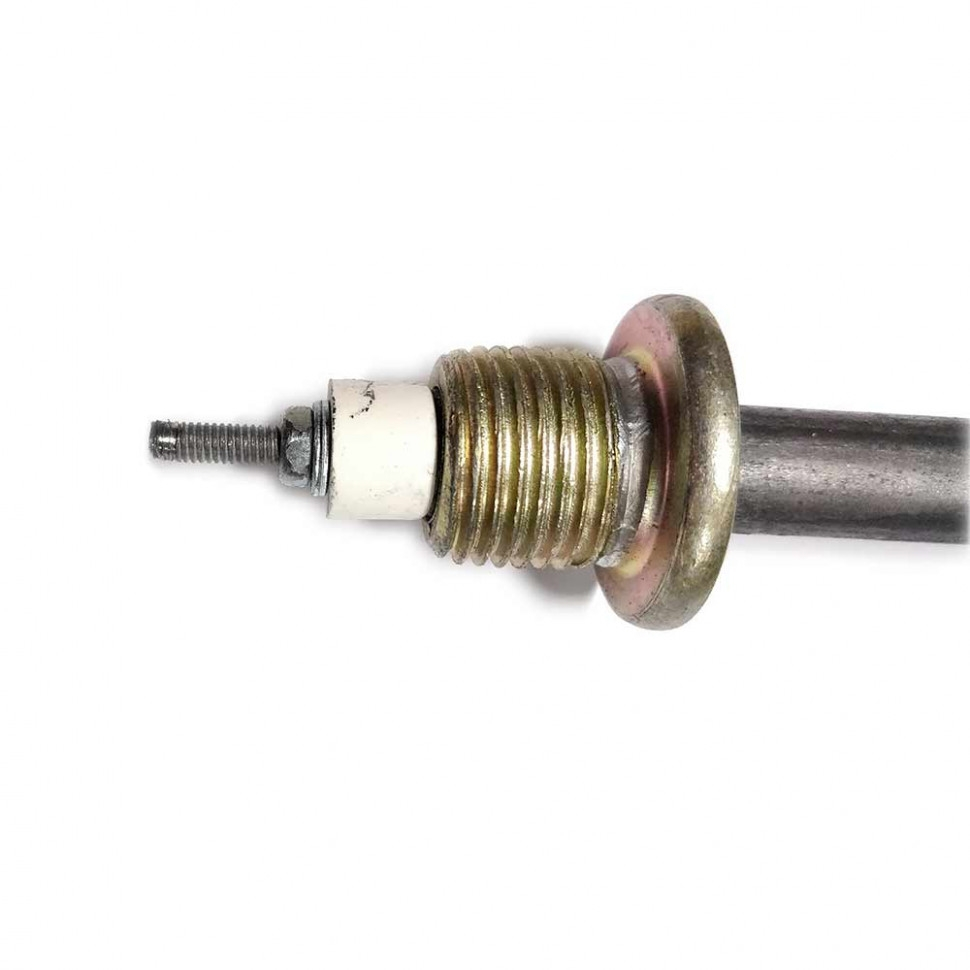 ТЭН для нагрева воды 2,5кВт, L255мм 60А 12/2,5j 220R 30 ф2 ш1/2, нержавейка, 07.252