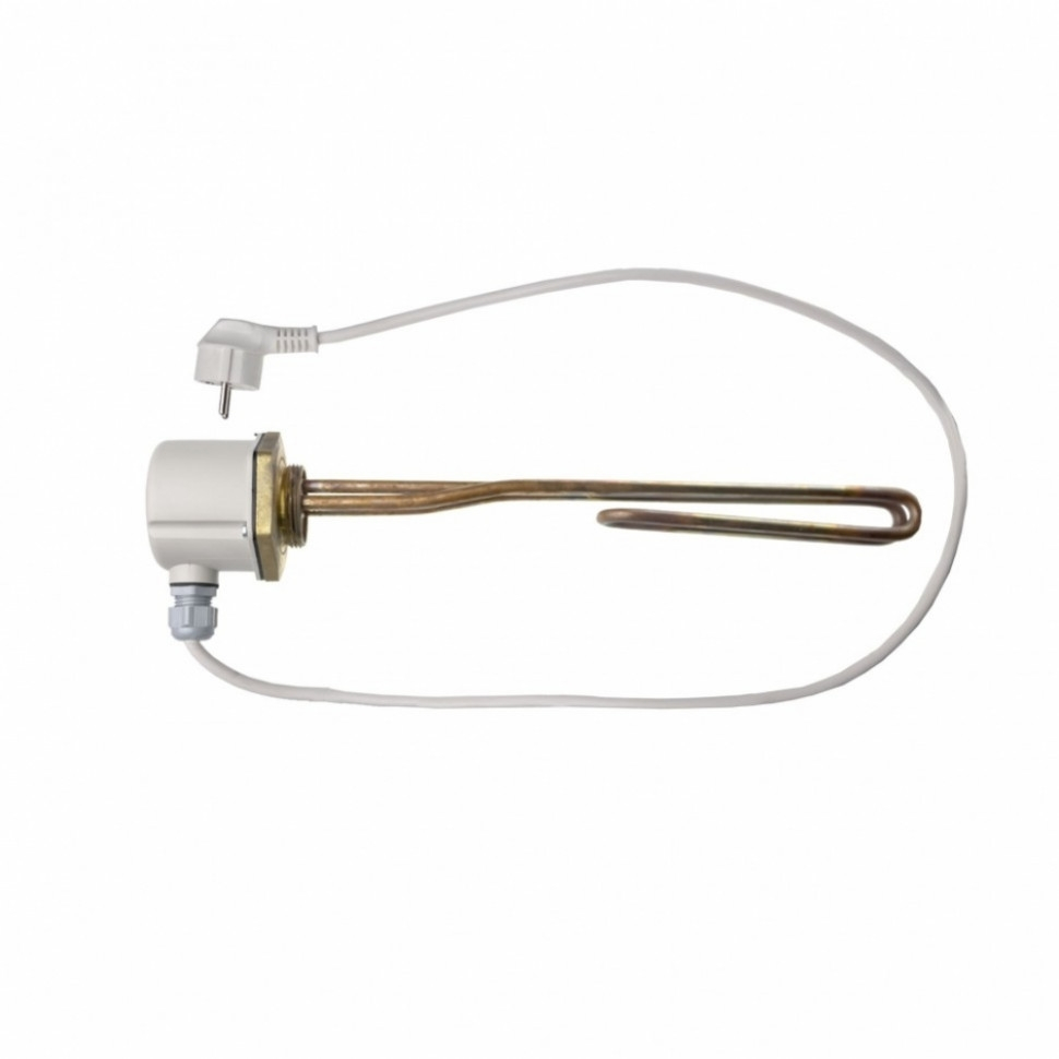 Комплект ТЭН 2,5кВт (2500Вт) RCT для Nibe, Baxi, Termica  резьбовой G1 1/2" + стержневой термостат + индикаторная лампа + крышка + сетевой шнур, 3401363