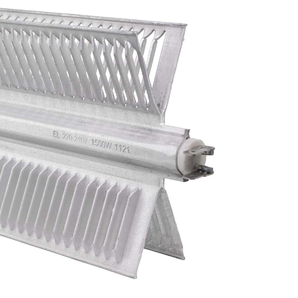 ТЭН для конвектора Х образный 1500 ватт (1,5 кВт), для Electrolux, Ballu, L480/453мм, 2 режима, 220V, NCA15