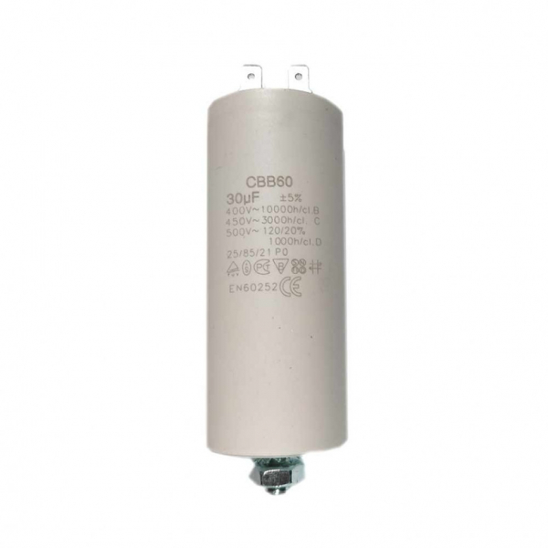 Конденсатор для LG, Samsung, Ariston, СВВ60 30мкФ, 450V, х60300