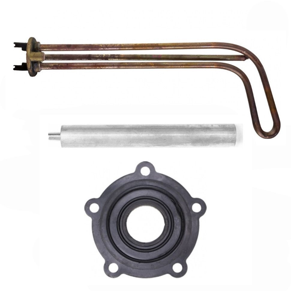 Комплект ТЭН 1,8кВт (1800Вт) RCF для горизонтального водонагревателя Ariston + прокладка + анод, 3401915K4 Комплект ТЭН 1,8кВт (1800Вт) RCF для горизонтального водонагревателя Ariston + прокладка + анод, 3401915K4