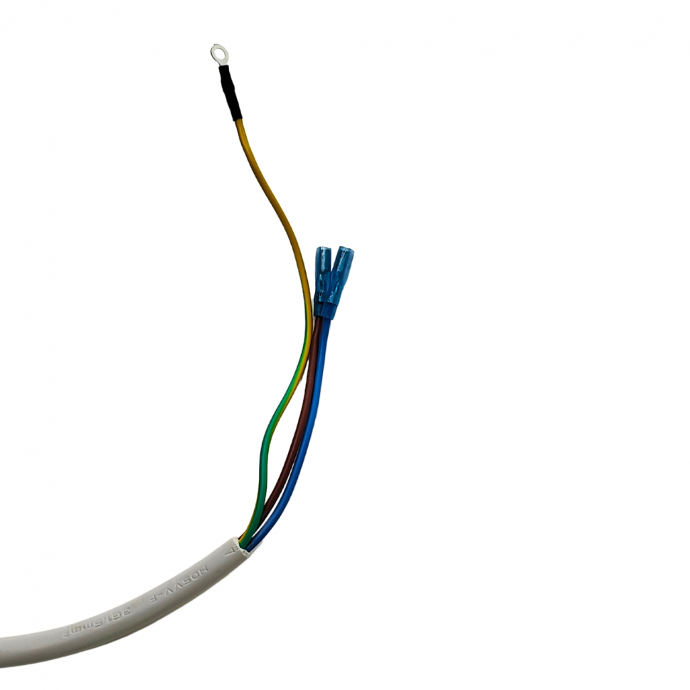 Шнур сетевой с УЗО 16/10мА, клеммы под разъём, L1550мм, 220-230В, Ariston, Thermex, 66598-10