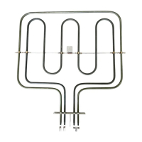 ТЭН для духового шкафа для плиты Korting, 17471100000574