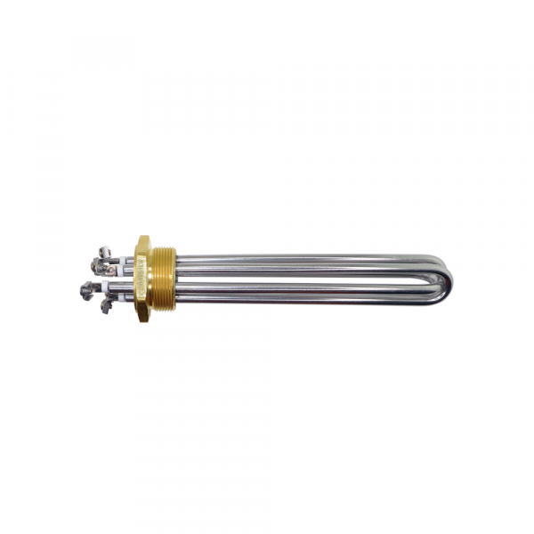БЛОК-ТЭН RDT 3000W(1000x3) из нержавеющей стали, D48, G1 1/2"(М48х2), L235мм, 220V для Protherm, 482030