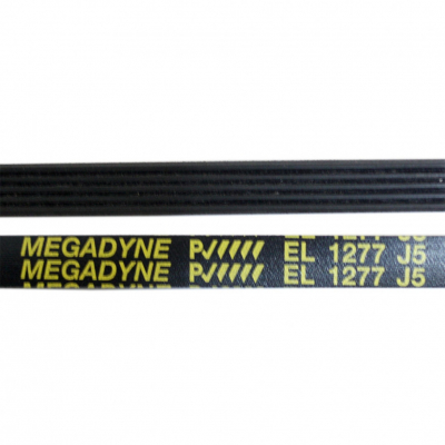 Приводной ремень барабана стиральной машины Beko, Blomberg, LG, Smeg, Megadyne 1277 J5, J498UN