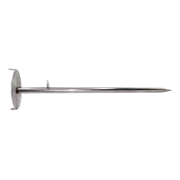 Фланец для сухого ТЭНа водонагревателя Ariston, 5 отверстий, нержавейка, M5, D125мм, 482477