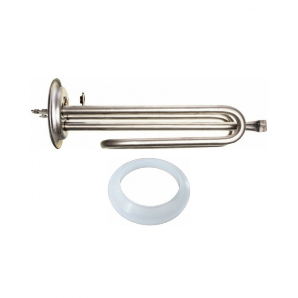 Комплект ТЭН 1,5 кВт (1500 Вт) RF для водонагревателя Electrolux Rival, под анод М6 + прокладка, 20105K1