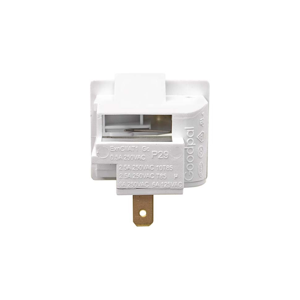 Набор 2 шт Выключатель света для холодильника Vestel, Candy, Bompani, 0,5А, KM32031240