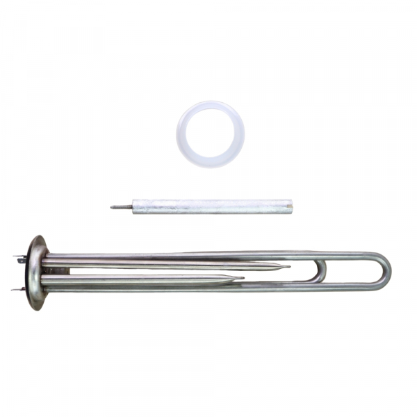 Комплект ТЭН 2,0 кВт (2000 Вт) RF для водонагревателя Ariston, Electrolux, Garanterm, Thermex + анод M4 + прокладка, 20082K