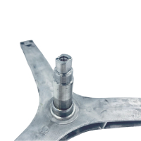 Крестовина барабана стиральной машины Midea, Hansa, подшипники 205 и 206, 12338100000348