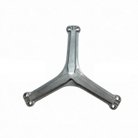 Крестовина барабана стиральной машины Ariston, Indesit, подшипники 6204 и 6205, 230012351