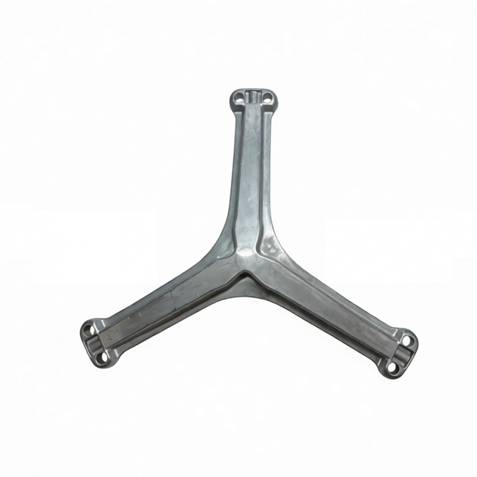 Крестовина барабана стиральной машины Ariston, Indesit, подшипники 6204 и 6205, 230012351