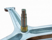 Крестовина барабана стиральной машины Ariston, Indesit, подшипники 6203 и 6204, 210202978