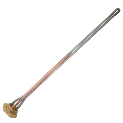 ТЭН для чугунной батареи отопления (радиатора) 3 кВт, нерж, D42, G1 1/4", L514мм, 220V, ИТАТЭН, 24071