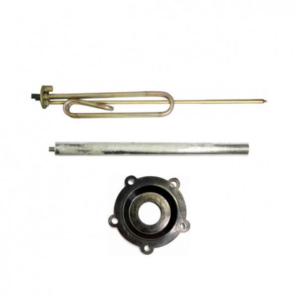 Комплект ТЭН 2,5кВт (2500Вт) RCF для водонагревателя Thermex + прокладка + анод, 10045K