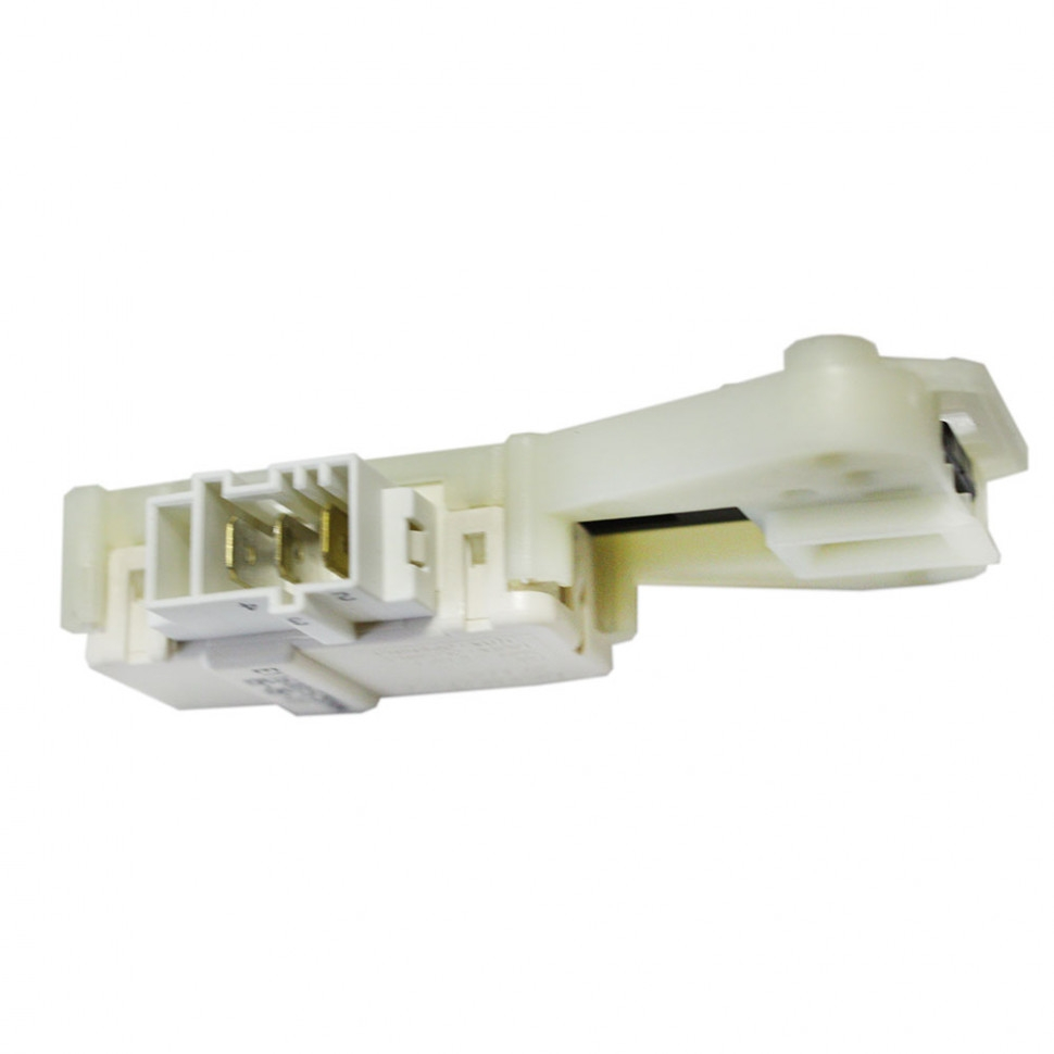 Замок дверцы люка (блокировка, убл) для стиральных машин, под винт, MetalFlex, Ariston, Hotpoint, Indesit, Whirlpool, 75904AR