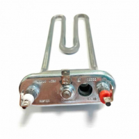 Комплект ТЭН 1800W для стиральной машины Ariston, Indesit L200мм, C00255085 + фильтр + засыпка, KC00255085