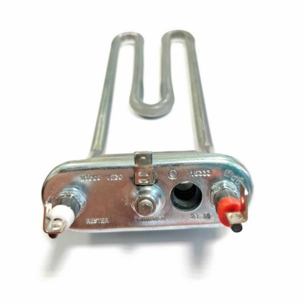 Комплект ТЭН 1800W для стиральной машины Ariston, Indesit L200мм, C00255085 + фильтр + засыпка, KC00255085